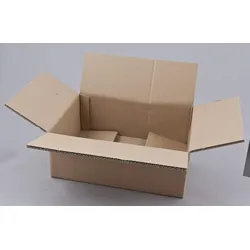 Nestler Wellpapp-Faltkartons 2-wellig braun 35,0 x 25,0 x 12,0 cm