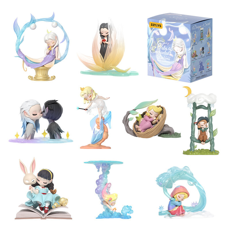 52TOYS Sleeping Dream serie schattige anime blind box sprookjesdroomverhalen speelgoed