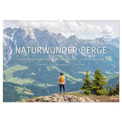 Naturwunder Berge (Wandkalender 2027 DIN A3 quer), CALVENDO Monatskalender