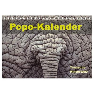 Popo-Kalender (Tischkalender 2027 DIN A5 quer), CALVENDO Monatskalender
