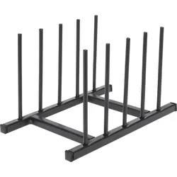 Tellerständer Blacky in Schwarz