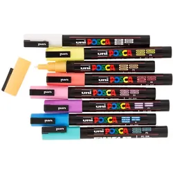 POSCA Pastell-Marker, PC3M, 8 Stifte