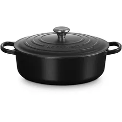 Le Creuset Gourmet-Bräter Signature Ø 30cm - schwarz