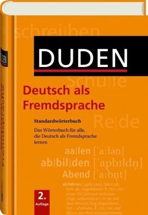 Dudenredaktion - Duden. Deutsch als Fremdsprache: Standardwörterbuch. 20.000 Stichwörter. Das Wörterbuch für alle, die Deutsch als Fremdsprache lernen - Preis vom 02.10.2026 23:42:20 h