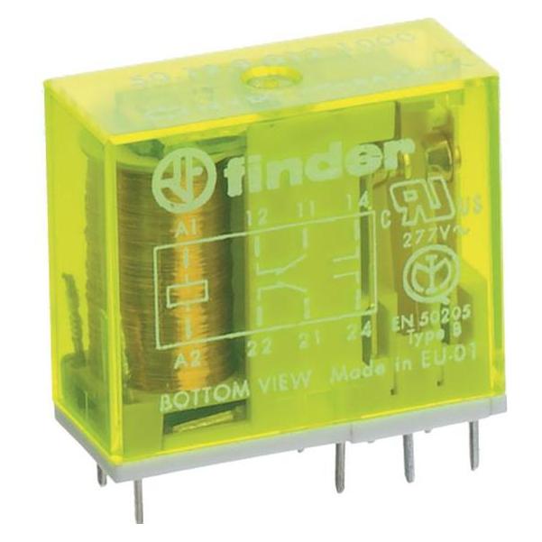 Finder PCB-Sicherheitsrelais 50, 2 Wechsler, 24V, 820Ohm, 8A (501290244000)