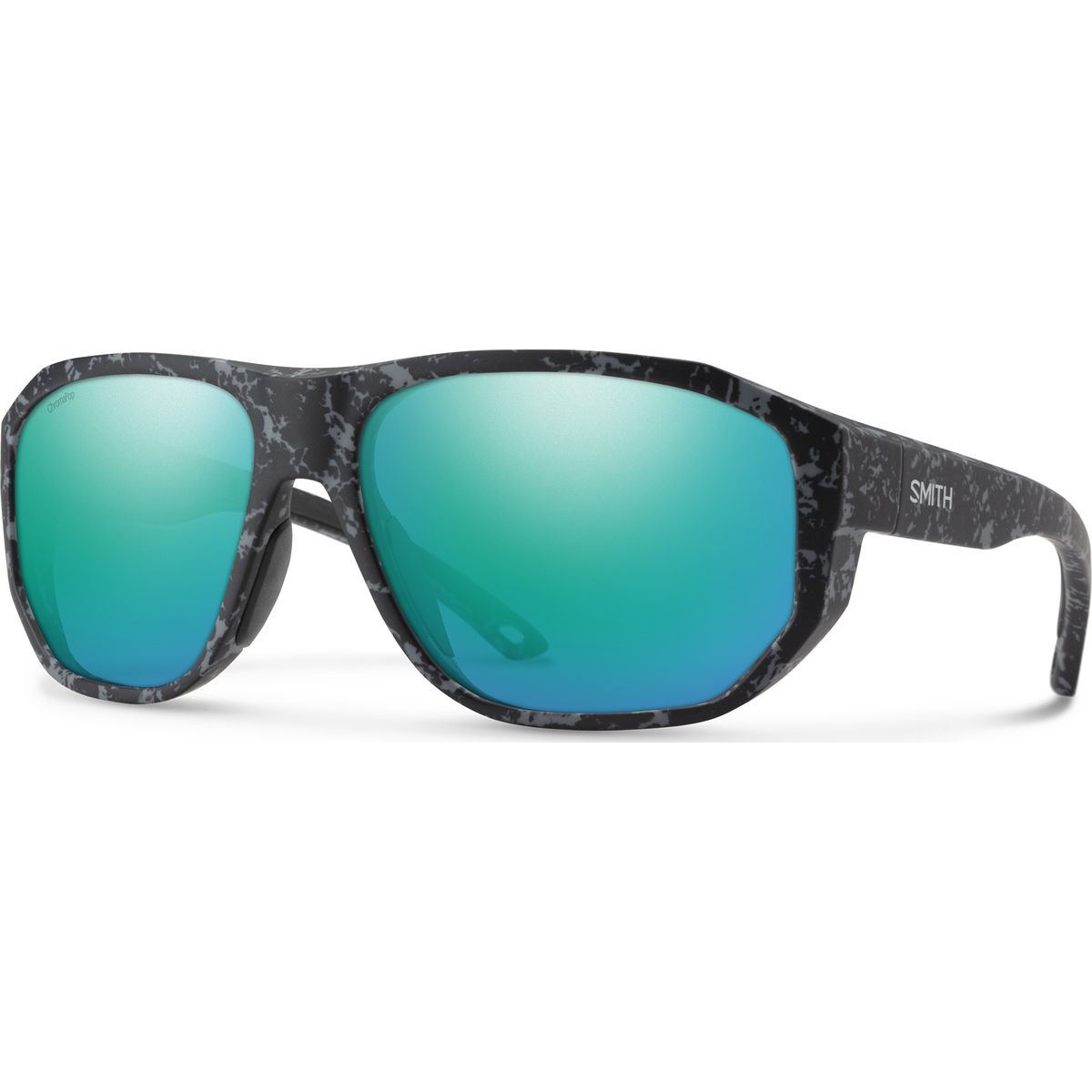 Smith Outrigger matte ash marble chromapop polarized opal mirror (UHX-61G0) 207795UHX61G0