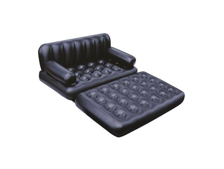 Sofa aufblasbar 5-in-1 schwarz