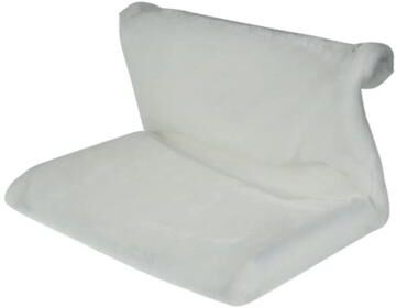 Uplift Picks Hanging Cat Radiator Bed With Warm Fleece Cradle white 1 Pc
