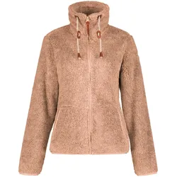 ICEPEAK Coloma S2 Midlayer Teddyfleece Jacke Damen 443 - abricot L