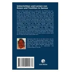 Unterrichten und Lernen von Essen und Textilien in Samoa, Ratgeber von Lex McDonald, Faamoemoe Hakai Soti, Missy Morton