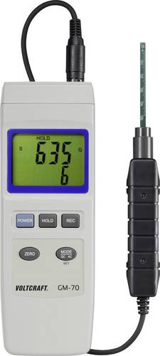 VOLTCRAFT GM-70 Magnetfeld Analysegerät bis 3 Tesla, AC / DC, max 60 Hz, Auflösung 0.1 mT, ±5%