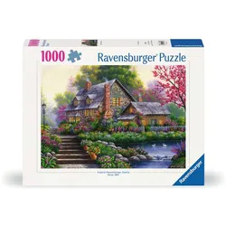 Ravensburger Puzzle 12000464 - Romantisches Cottage - 1000 Teile Puzzle für Erwachsene und Kinder ab 14 Jahren