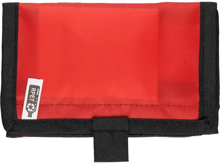 Trousse de premiers secours personnalisable en rPET 600D Kairo rouge