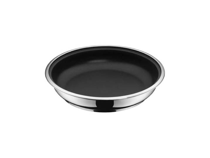WMF Click&Serve Bratpfanne Induktion 28 cm, ohne Edelstahlgriff, kratzfest, Cromargan Edelstahl beschichtet, backofengeeignet, für alle Herdarten geeignet