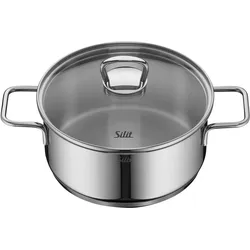 Silit Kochgeschirr-Set 4-teilig - Alicante - 3 Fleischtöpfe 1 Stielkasserolle