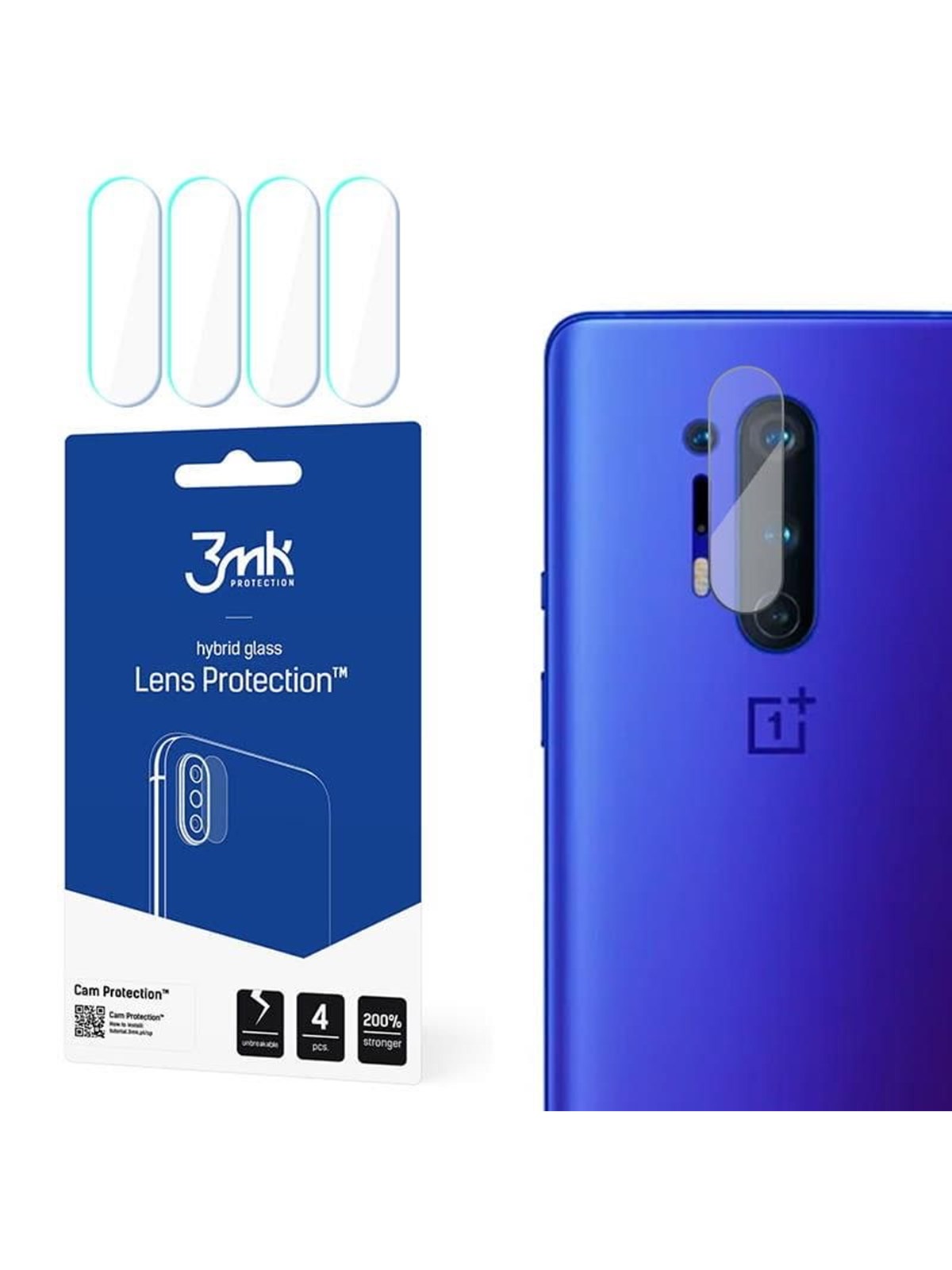 3mk Lens Protection Hybrid Camera Glass - OnePlus 8 Pro 5G