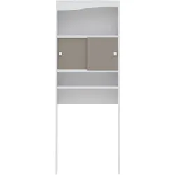 TemaHome »Wave« Badezimmerschrank Taupe