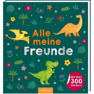 Alle meine Freunde – Dino | Mit über 300 Stickern