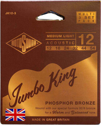 Rotosound JK12-3 Jumbo King 3er Set