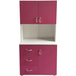 HTI-Living Küchenschrank Blanca Pink Weiß