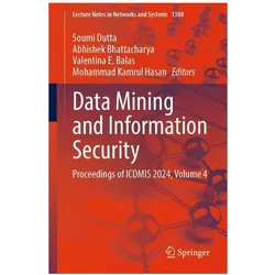 Data Mining and Information Security, Fachbücher von Abhishek Bhattacharya, Soumi Dutta, Valentina E. Balas, Mohammad Kamrul Hasan