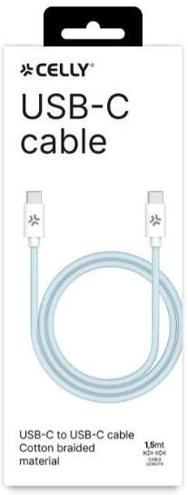 Celly USBCUSBCCOTTLB Cavo di ricarica USB