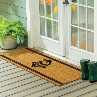 Evergreen University of Central Florida Monochrome Indoor/Outdoor Coir Door Mat