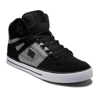 Sneaker DC SHOES "Pure High-Top", Herren, Gr. 6, grau, Schuhe Sneaker