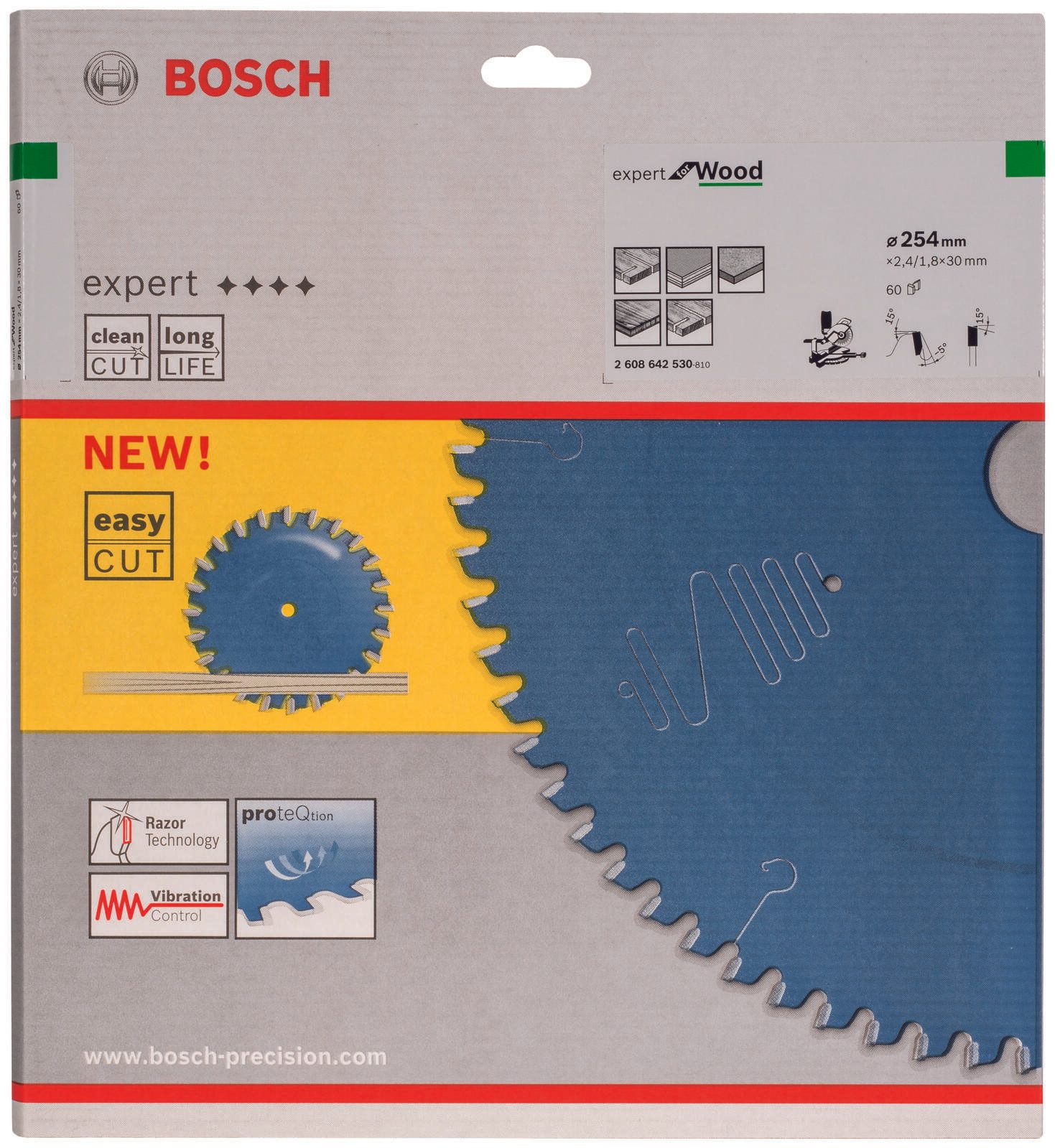 BOSCH Expert for Wood Kreissägeblatt 1 St. 2608642530