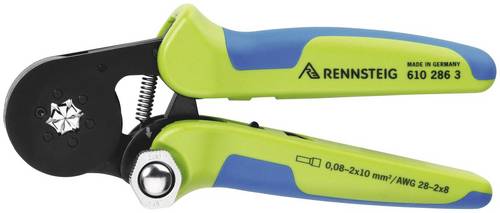 Rennsteig Werkzeuge 610 286 3 Crimpzange Aderendhülsen 0.08 bis 16 mm²