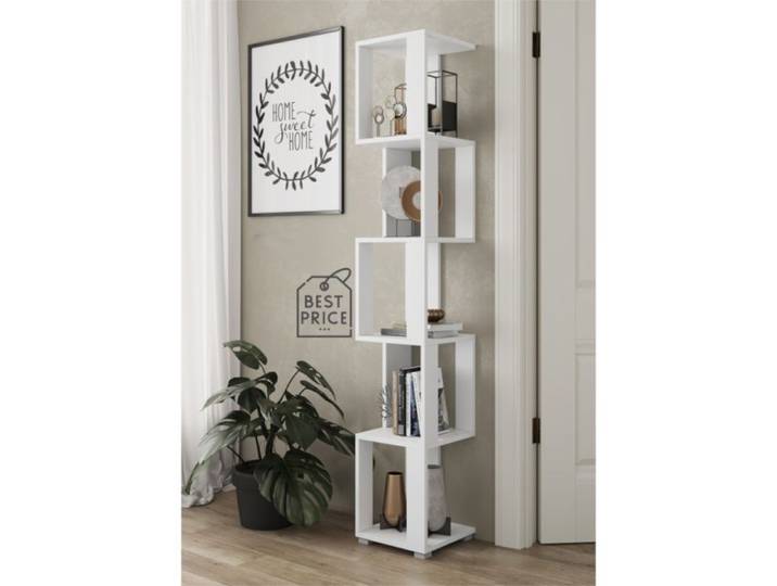 Systeme d etageres Komodee SOLA REG1 Blanc Blanc 29 x 29 x 168 cm
