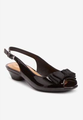 Women's The Reagan Slingback by Comfortview in Black (Size 8 M)