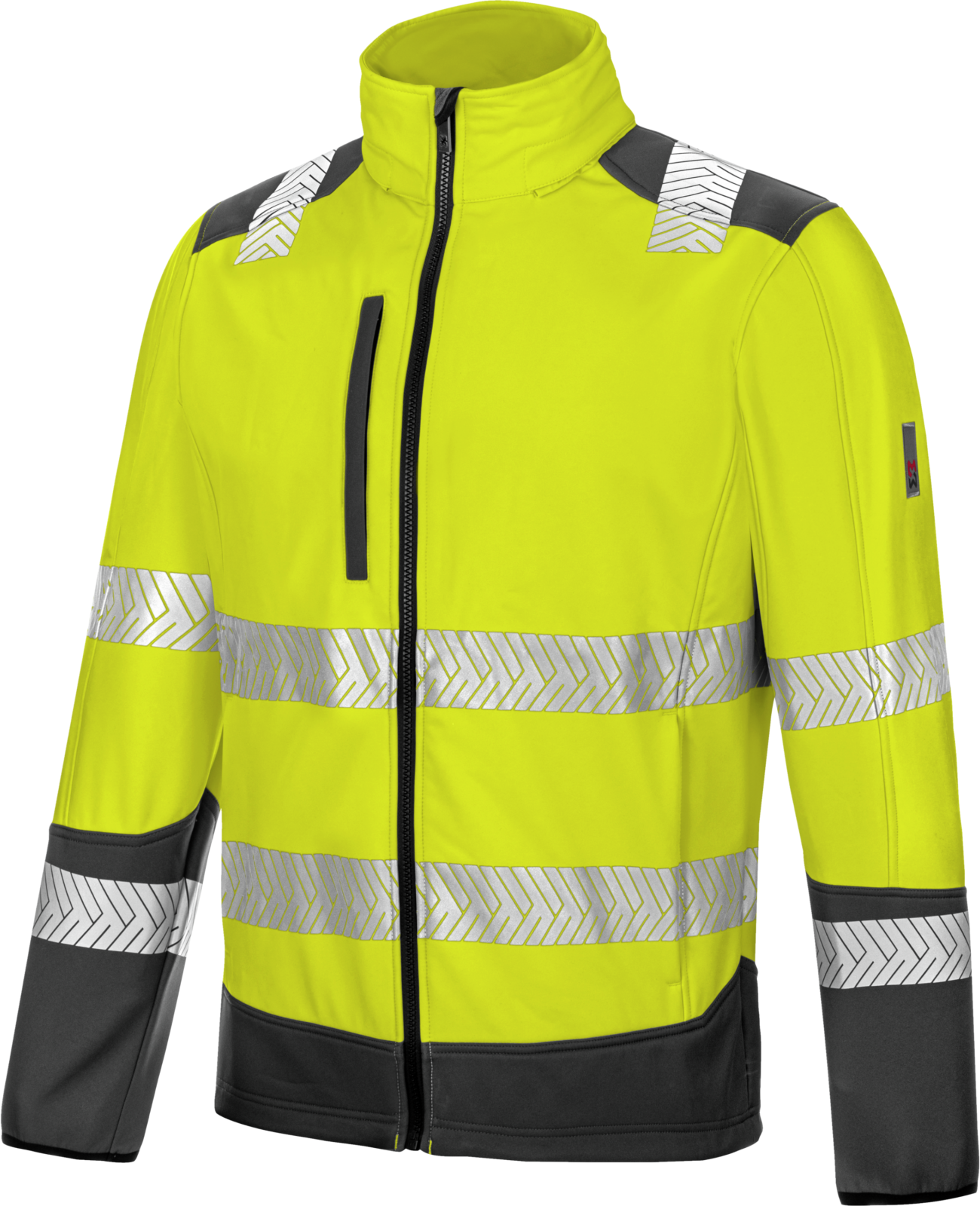 Softshell de travail Fluo Würth MODYF jaune Jaune