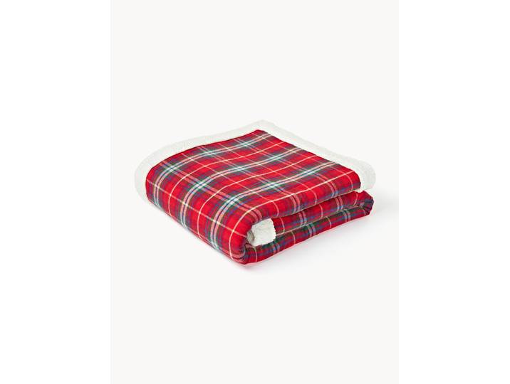 Plaid douillet à carreaux Gavin