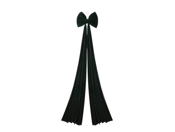 LuoAXINN Weihnachtsschleifen Christmas Tree Topper Bow Red Long Streamers Ribbon Extra Large Satin Front Door Pendant Decor Party(Color 3)