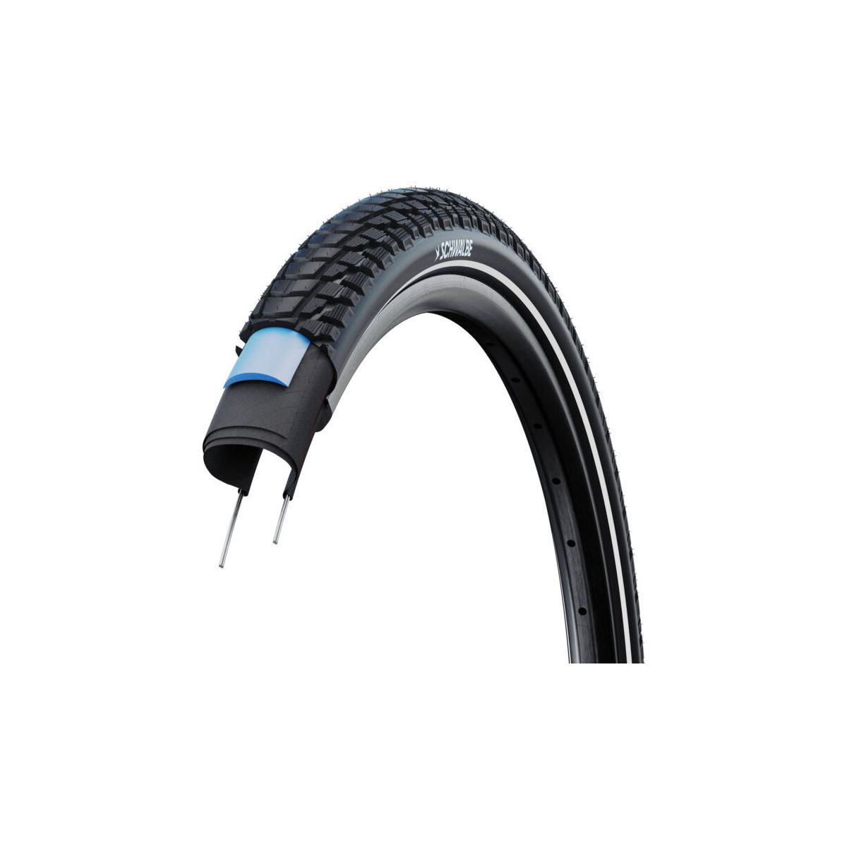 Schwalbe Marathon Plus Tour Smartguard Twinskin schwarz/reflex 55-584 SB11159360.01