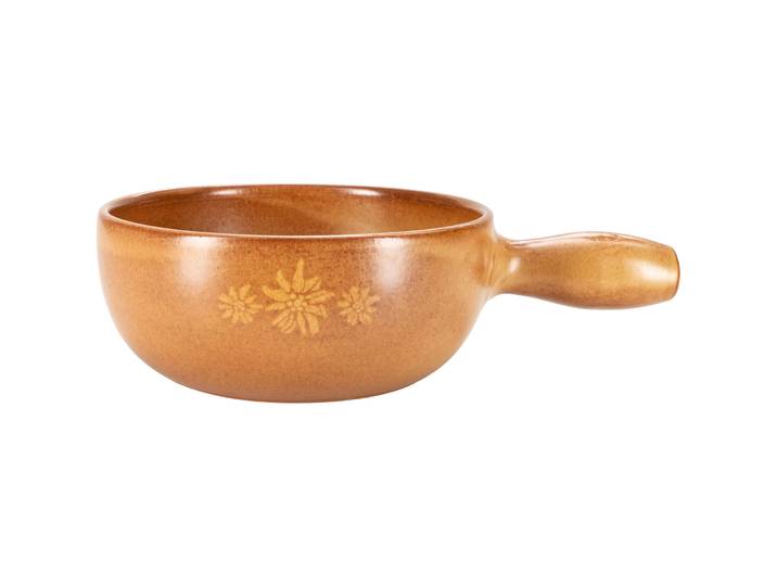 Gusseisen-Caquelon Traditional terracotta Terracotta D 22 cm