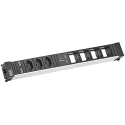 Bachmann Steckdosenleiste 3-fach schwarz 2xUSB 909.0172 IP20