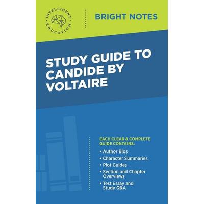 Study Guide to Candide by Voltaire, Taschenbuch von , Dexterity, 978-1-64542-528-1