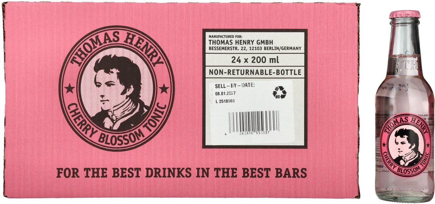 Thomas Henry Tonic Thomas Henry Cherry Blossom Tonic Water 24x0,2l