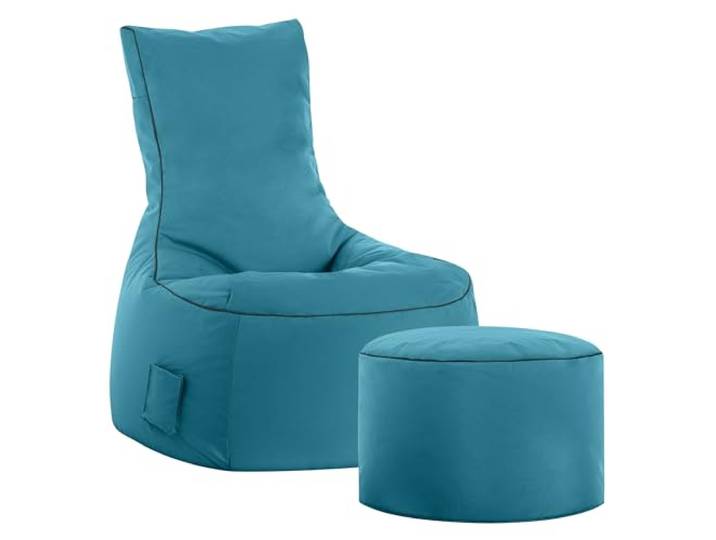 SITTING POINT only by MAGMA Sitzsack-Set Scuba Swing + Hocker Petrol