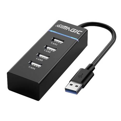 SIMAGIC Wheelbase USB-Erweiterung PC Schwarz