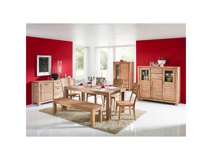Esszimmerstuhl Boisset 2er-Set 47 x 98 x 61cm Braun