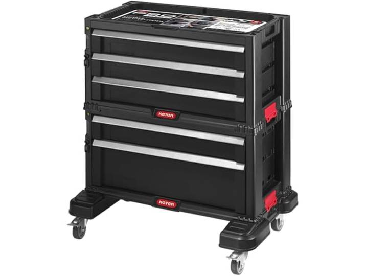 Keter Servante à outils mobile Drawer 5 tiroirs