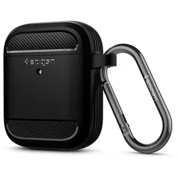 Spigen Rugged Armor Case für AirPods (1. und 2. Generation) – Schutzhülle für Wireless Kopfhörercase
