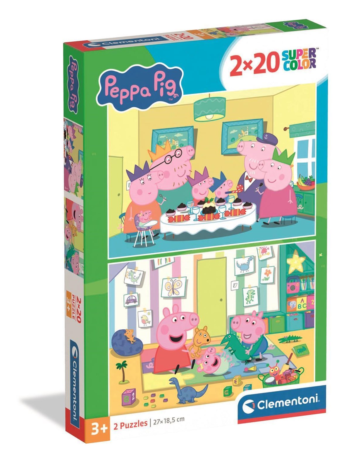 Clementoni Puzzle Peppa Pig 2x20 pieces 2D Puzzles