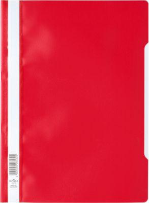 Durable Sichthefter, DIN A4, Polypropylen, 50 Stück, rot