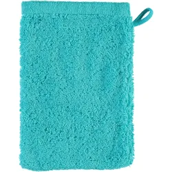 Lifestyle Sport Badehandschuh 16 x 22 cm glatt türkisfarbig