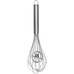Stalgast Kugel-Schneebesen mit 20 Drähten, runder Griff, Länge 27 cm