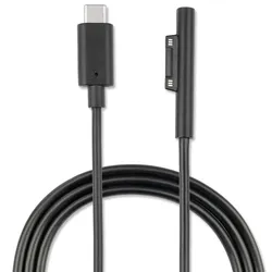 4smarts Micorosft Surface Connect zu USB Typ-C Ladekabel 5A 1m black